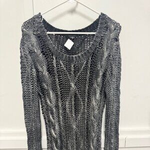 Avant Toi Cable Knit Sweater - 100% Cotton